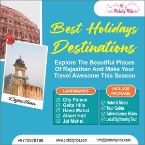 visit best landmarks in pink city with guidance of local sightseeing tour operator