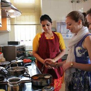 Indian Cooking session | Pink City Ride